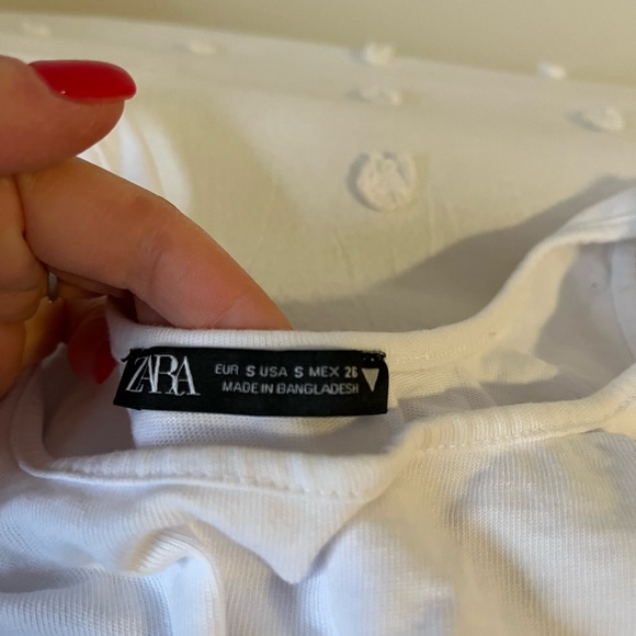 Zara Skirts Zara White Skirt And Top Set Poshmark